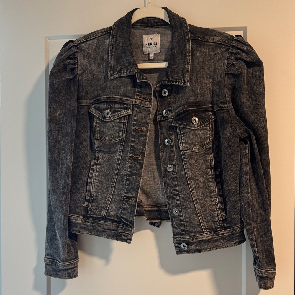 Serra Charcoal Jean Jacket